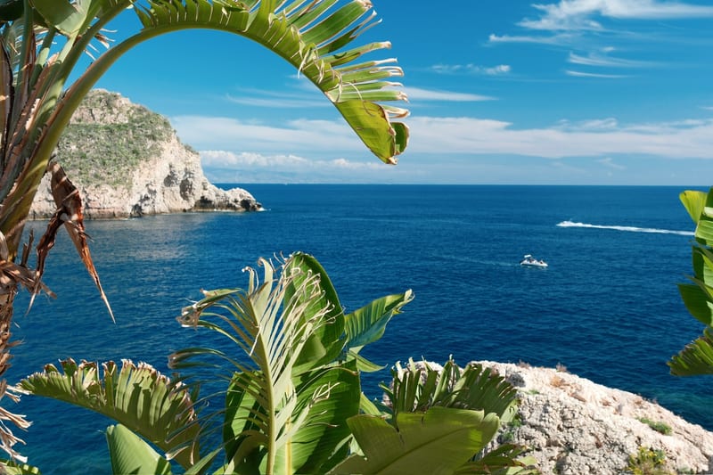 Isola Bella islet below Taormina